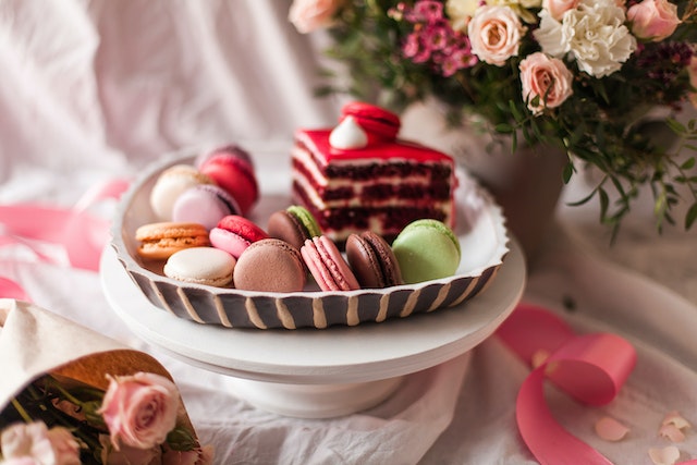 Valentine's Day Tea party arrangement