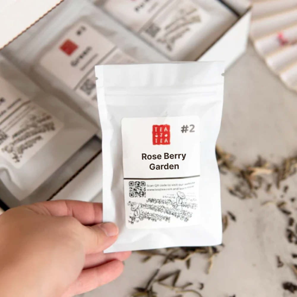 Rose Berry Garden – Rose-Flavored Tea & Treats