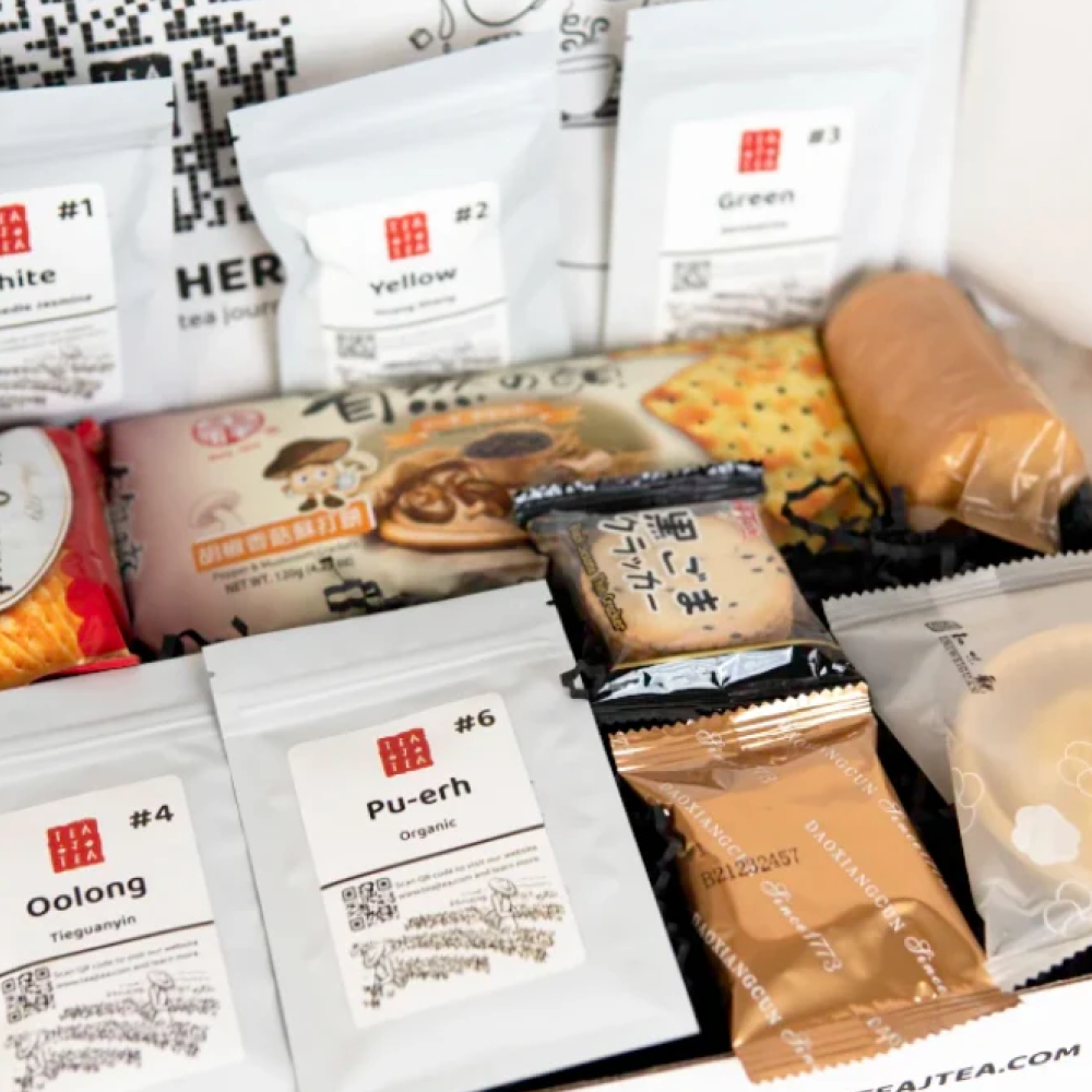 Tea and Pastry Sampler: Taste Six Handselected Pairings