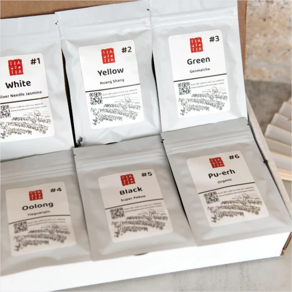 Tea Sampler: Explore Six Unique Teas from Around the Globe