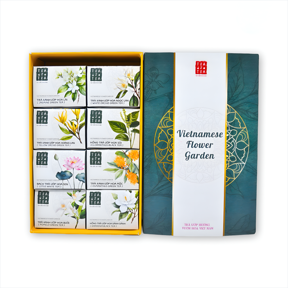 Vietnamese Flower Garden Collection — 8 Floral Teas from Vietnam’s Hidden Gardens