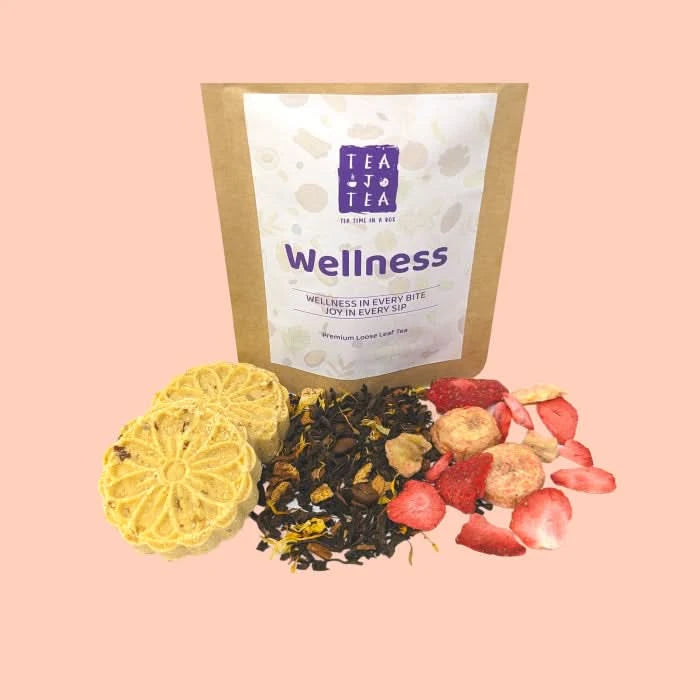 Banana Almond Beach | Pu’erh Tea - Tea J Tea