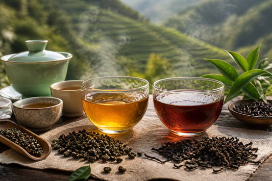Oolong Tea vs Black Tea: Key Differences