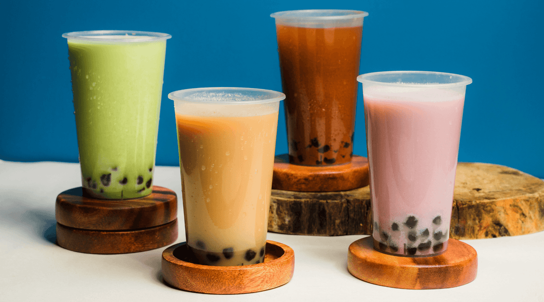 Four Flavours of Bubble Tea