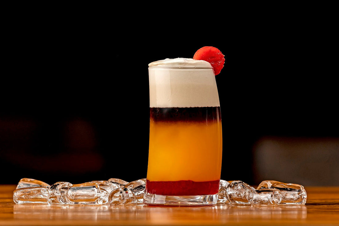 Herb-Infused Mocktail presentation