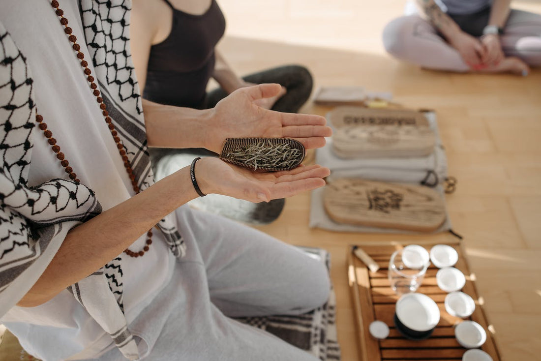 Traditional tea serving with unique tea vocabulary 