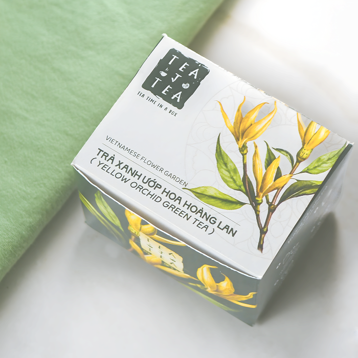 Vietnamese Yellow Orchid Scented Green Tea