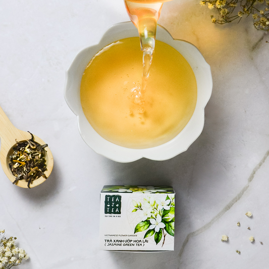 Jasmine Green Tea - Aromatic Loose Leaf Tea from Vietnam