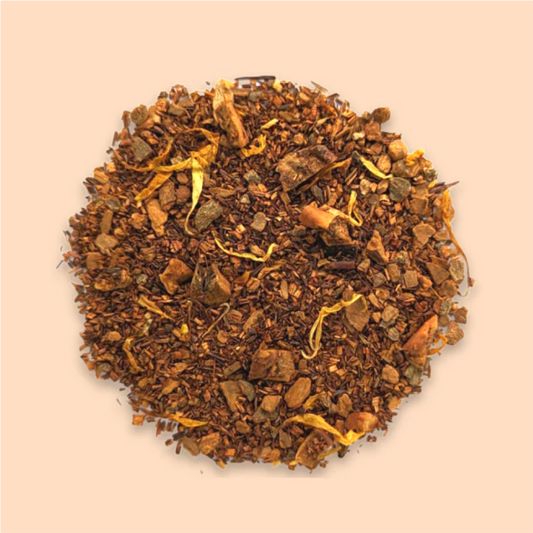 Apple Cinnamon Rooibos Tea - Cozy Autumn Herbal Tisane