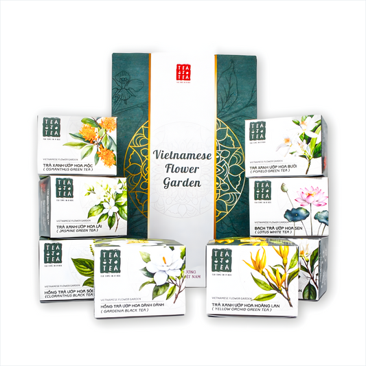 Vietnamese Flower Garden Collection — 8 Floral Teas from Vietnam’s Hidden Gardens