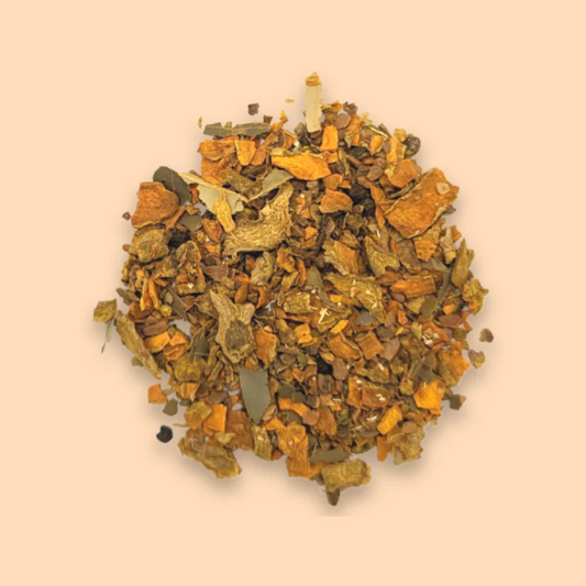 Lakadong Turmeric & Ashwagandha Herbal Tea - Soothing Bliss for Body and Soul