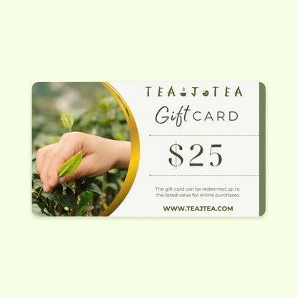TeaJTea’s Gift Card - Tea J Tea